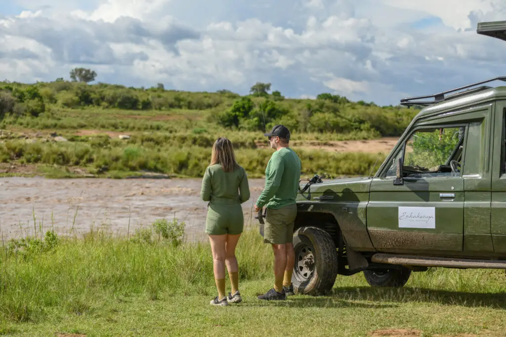 stop over by the river at masai mara